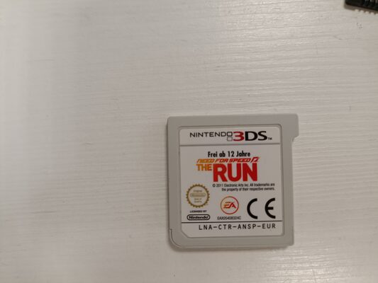 NEED FOR SPEED THE RUN Nintendo 3DS