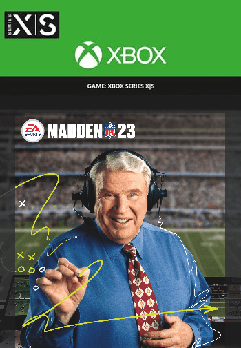 Xbox Series x Madden NFL 23.