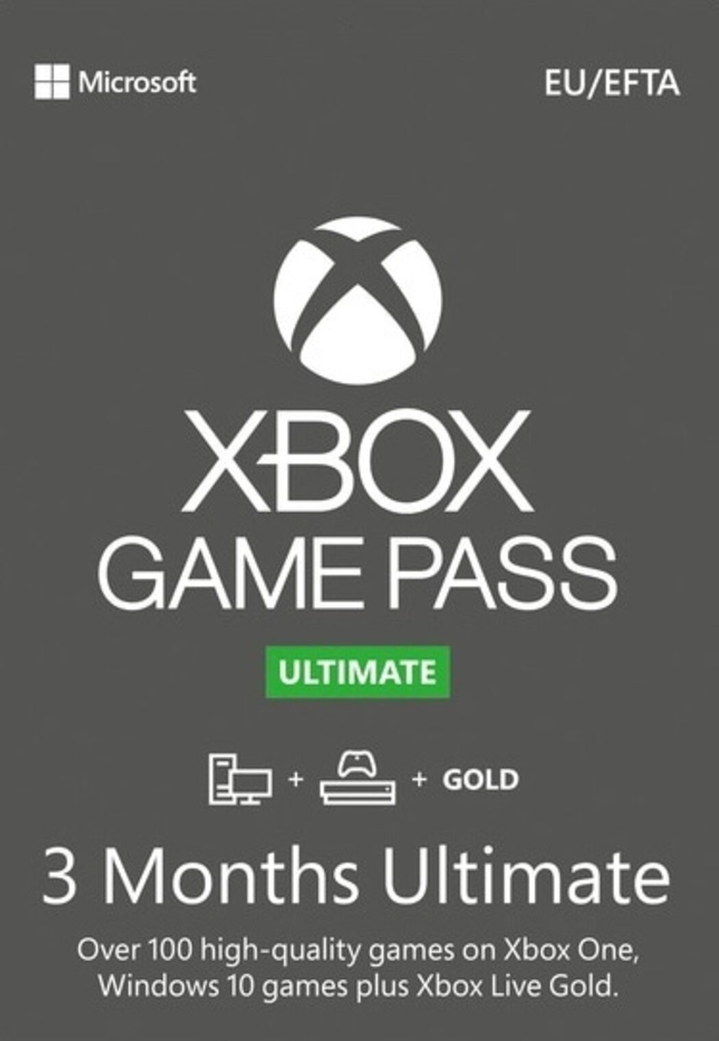 Xbox Game Pass Ultimate (3 месяца) по хорошей цене! | ENEBA