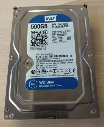 WD Blue 500GB Desktop Hard Disk Drive