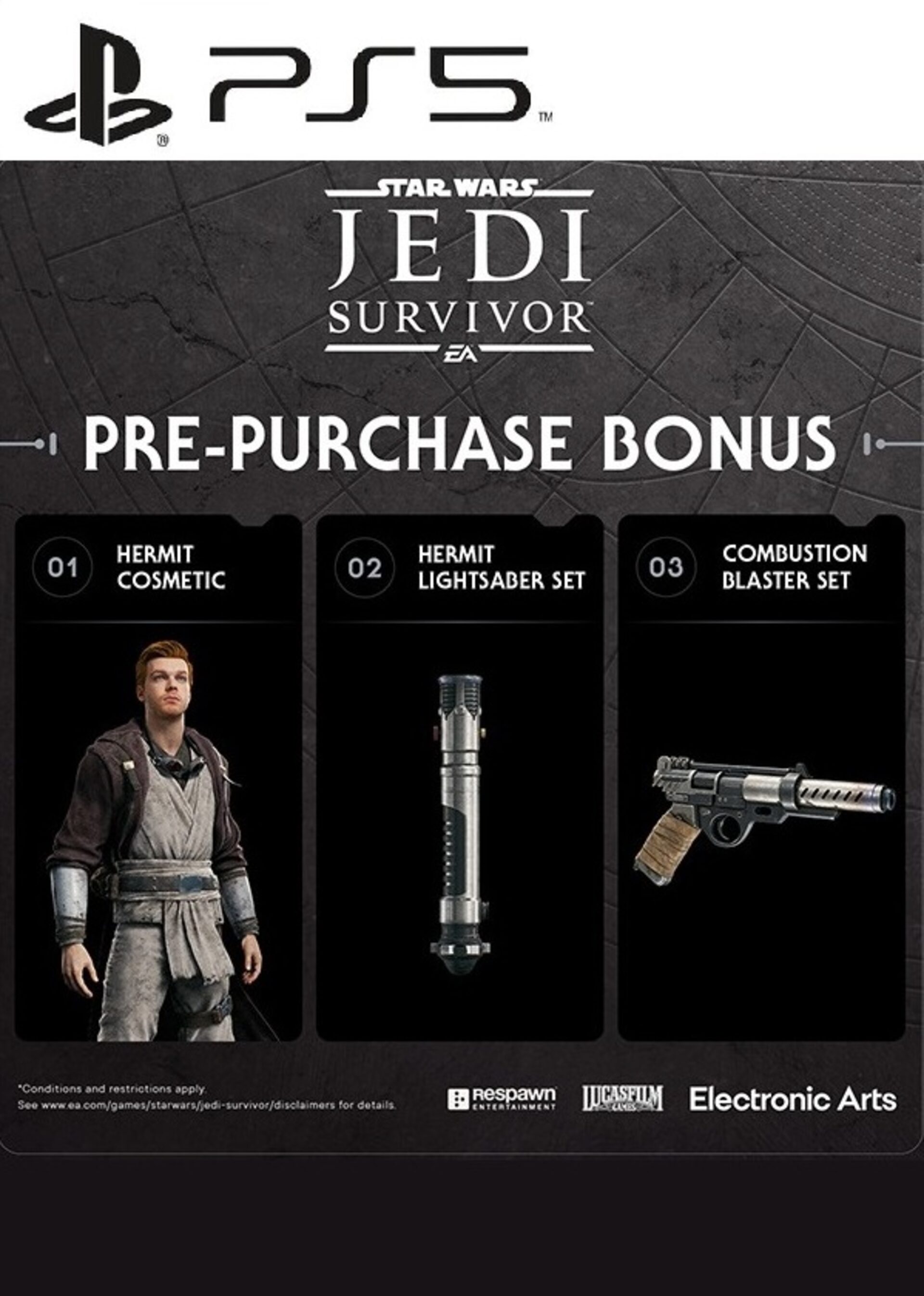 bevel Meenemen Ongedaan maken Buy STAR WARS Jedi: Survivor™ Cosmetic Pack (Pre-Order Bonus) (DLC) (PS5)  PSN Key EUROPE | ENEBA