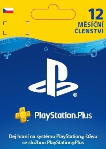 PlayStation Plus Card 365 Days (CZ) PSN Key CZECH REPUBLIC