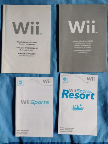 Manual instrucciones consola Nintendo Wii