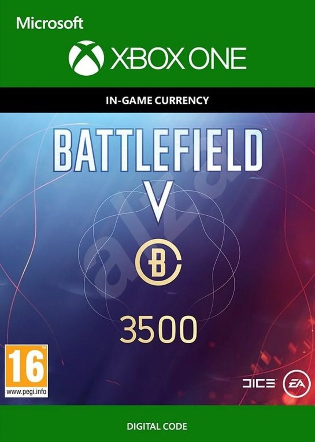 Battlefield 5 digital store code xbox one