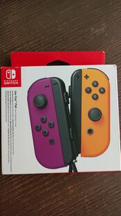 Neon Purple And Orange Joy-Cons