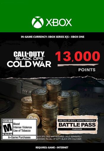 13,000 Call of Duty: Black Ops Cold War Points XBOX LIVE Key GLOBAL