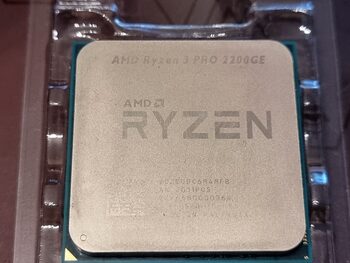 AMD Ryzen 3 Pro 2200GE 3.2GHz - 4 cores - 4 threads - 4 MB cache - Socket AM4