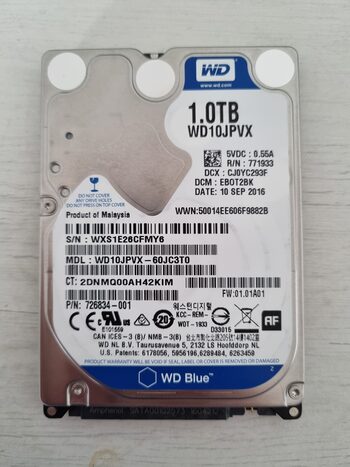 Pirkti Western Digital WD Blue 1 TB HDD Storage