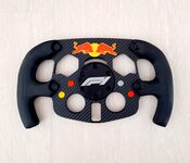 MOD Volante F1 para Logitech G29 y G923 con tapa F1 y accesorio Redbull Red Bull