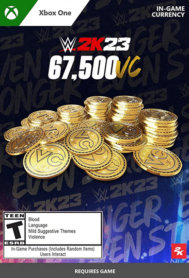 E-shop WWE 2K23 67,500 Virtual Currency Pack for Xbox One Key GLOBAL