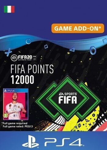 modbydeligt Vis stedet evne FIFA 20 - 12000 FUT points (PS4) IT | Buy cheaper! | ENEBA