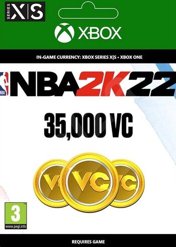 NBA 2K22: 35000 VC XBOX LIVE Klucz GLOBAL