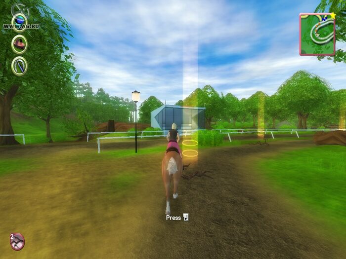 Barbie Aventura de Cavalos Jogo do filme - Barbie Horse Adventures : Riding  Camp - Playstation 2 