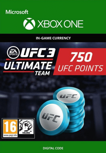 EA SPORTS UFC 3 - 750 UFC POINTS Xbox Live Key GLOBAL