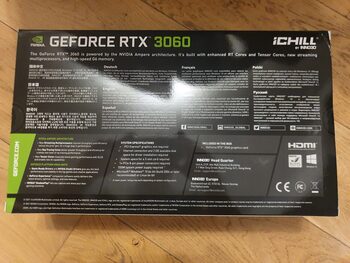 NVIDIA INNO3D GeForce RTX 3060 iCHILL X3 RED 12Go GDDR6 Carte Graphique lhr