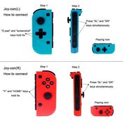 Manettes Nintendo Switch Joy-Con Pro Neuves Jamais Deballées Joy Con Sans Fil Gamepad. Livraison en 3 jours for sale