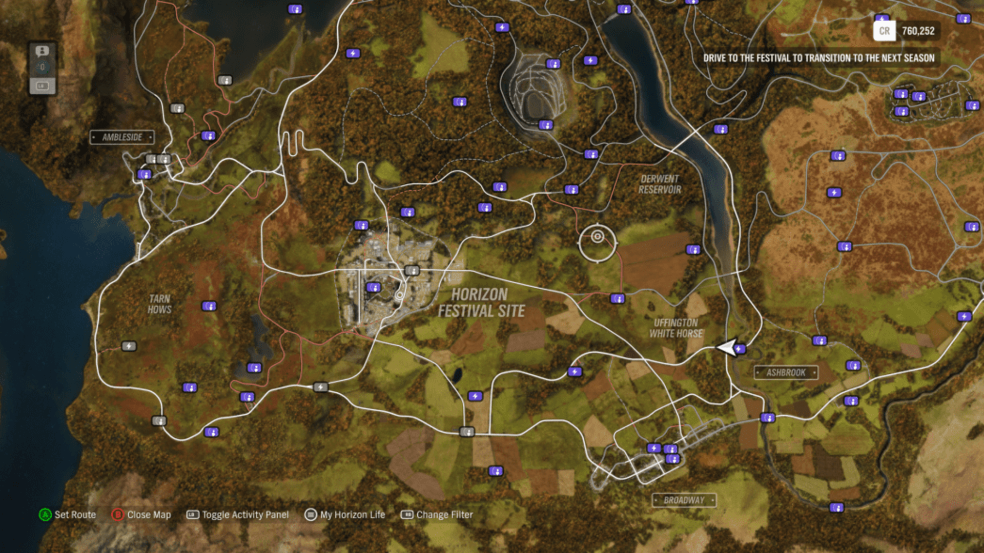 Forza Horizon 4 Map