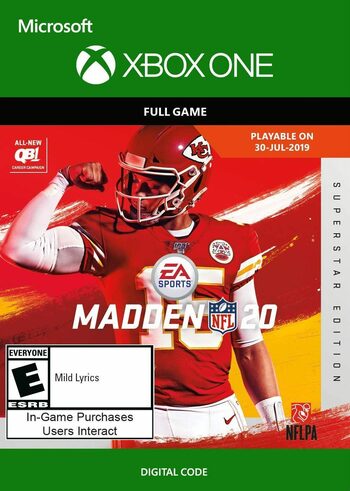 Madden NFL 20 (Superstar Edition) (Xbox One) Xbox Live Key EUROPE