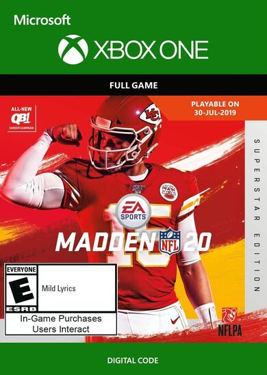 

Madden NFL 20 (Superstar Edition) (Xbox One) Xbox Live Key EUROPE