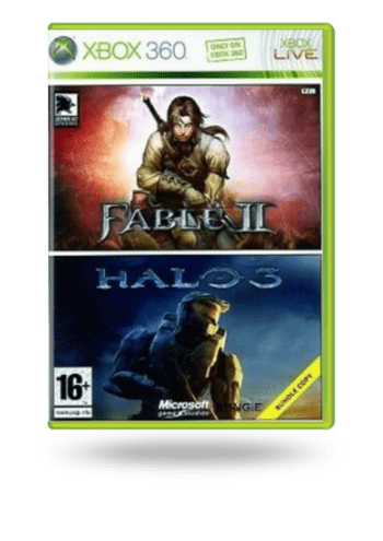 Fable II + Halo 3 Xbox 360