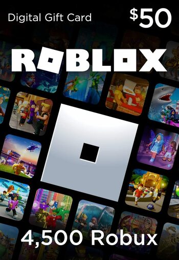 Roblox Card 50 USD - 4500 Robux  Key GLOBAL