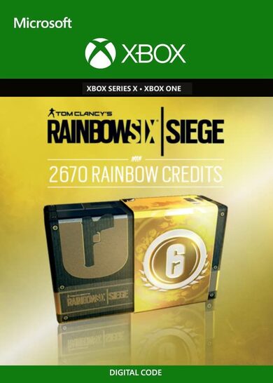 

TOM CLANCY'S RAINBOW SIX SIEGE: 2670 R6 CREDITS Xbox Live Key GLOBAL