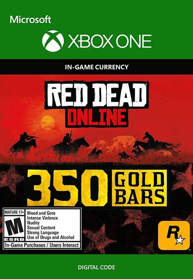 E-shop Red Dead Redemption 2 Online 350 Gold Bars (Xbox One) Xbox Live Key GLOBAL