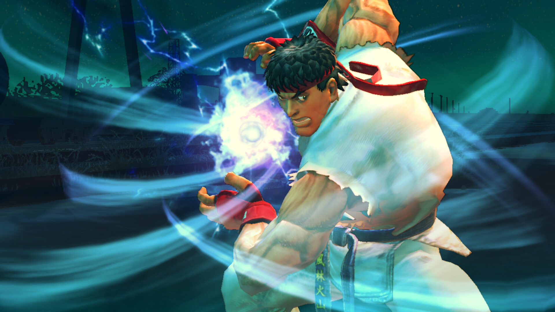 Illustration + digital enhancement Ryu Street Fighter IV, Street Fighter  IV, Capcom