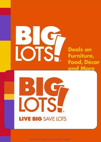 Big Lots Gift Card 50 USD Key UNITED STATES