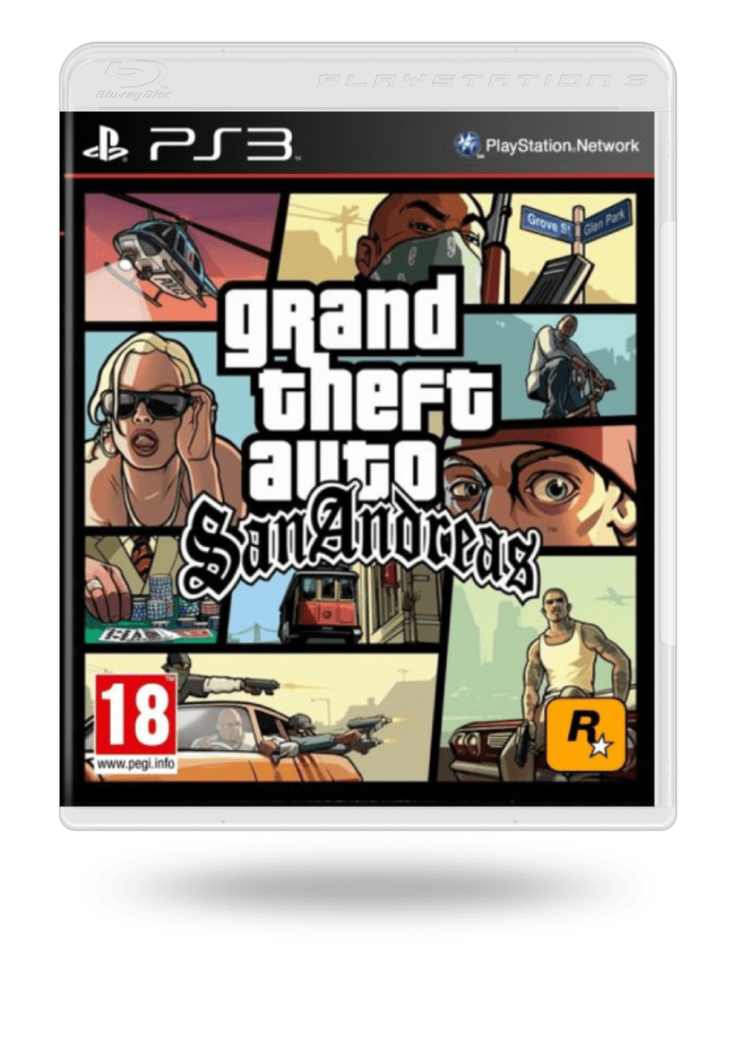 Grand Theft Auto San Andreas Playstation 3 PS3 Rockstar Brand New Free  Shipping 710425476938