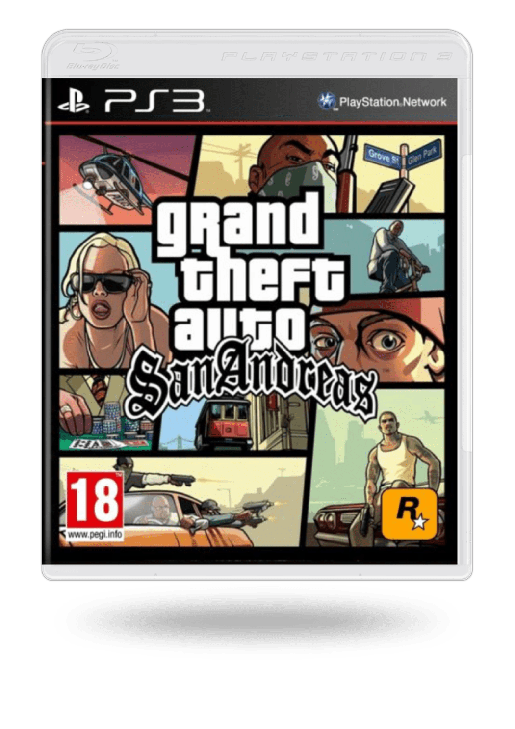 Grand Theft Auto San Andreas Playstation 3 PS3 Rockstar Brand New Free  Shipping! 710425476938