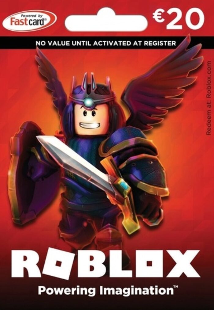 Buy Roblox Card 20 Eur 1600 Robux Key Global Eneba - carte cadeau roblox 20€