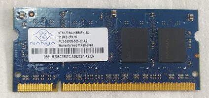 RAM 512MB DDR2-SDRAM