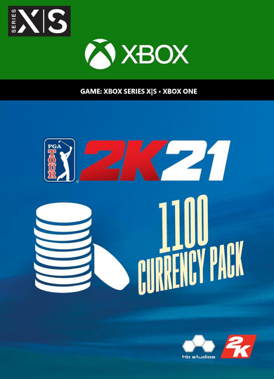 E-shop PGA Tour 2K21: 1100 Currency Pack XBOX LIVE Key EUROPE