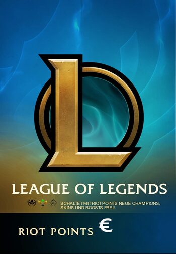 League of Legends Gift Card 100€ - Riot Key - EU WEST Server Only