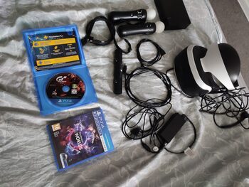 Playstation vr2 akiniai +kamera v2+lazdos v2+ zaidimai