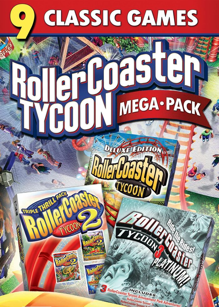 RollerCoaster Tycoon 2 - Triple Thrill Pack 