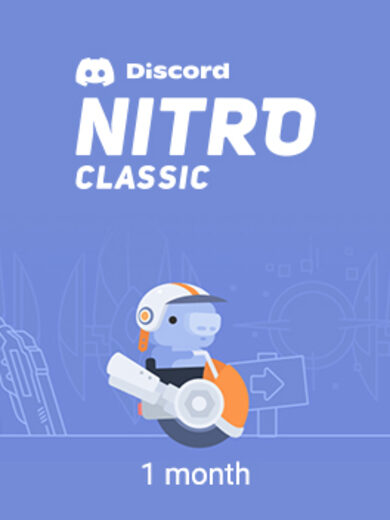 Discord Nitro Classic - 1 Month Subscription Key GLOBAL