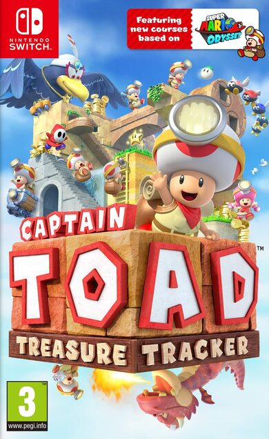 E-shop Captain Toad: Treasure Tracker (Nintendo Switch) eShop Key UNITED STATES