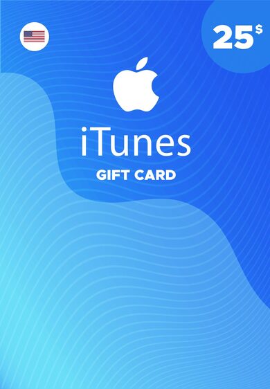 

Apple iTunes Gift Card 25 USD iTunes Key UNITED STATES