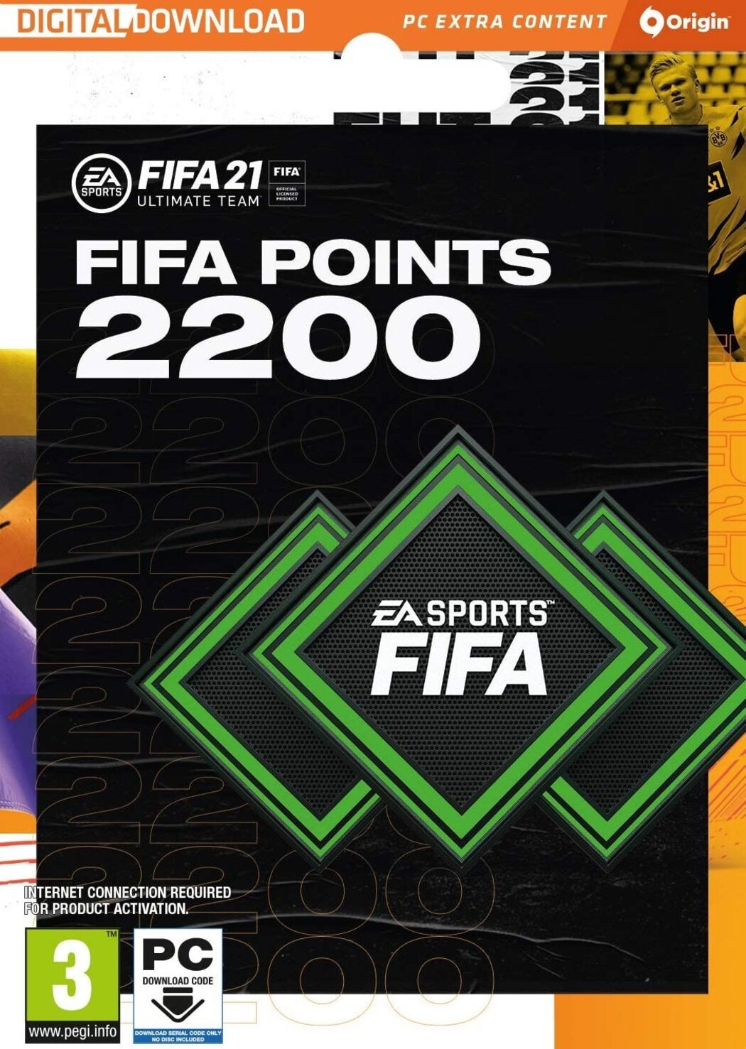 Buy FIFA 22 Ultimate Team - 2200 FIFA Points Origin PC Key 