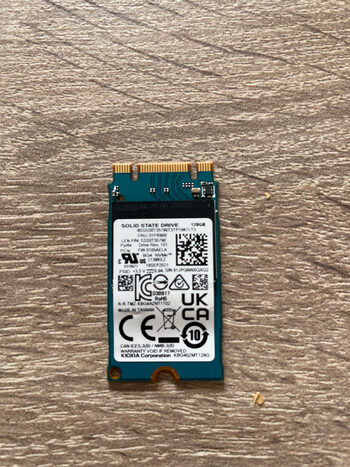 Comprar Kioxia 128Gb PCIe NVMe SSD 2242 KBG40ZMT128G