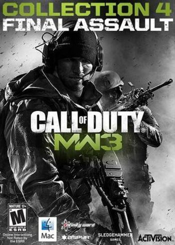 Call of Duty: Modern Warfare 3 - Collection 4: Final Assault (DLC) (MAC OS X) Steam Key GLOBAL