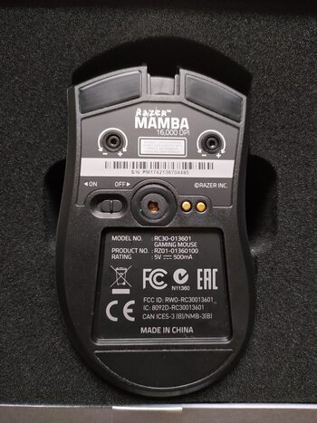 Get RAZER Mamba Chroma 16000 DPI Wireless Ergonomic Gaming Mouse
