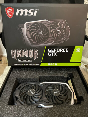 Comprar MSI GeForce GTX 1660 Ti 6 GB 1500-1860 Mhz PCIe x16 GPU