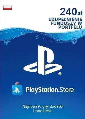 PlayStation Network Card 240 PLN PSN Klucz POLAND