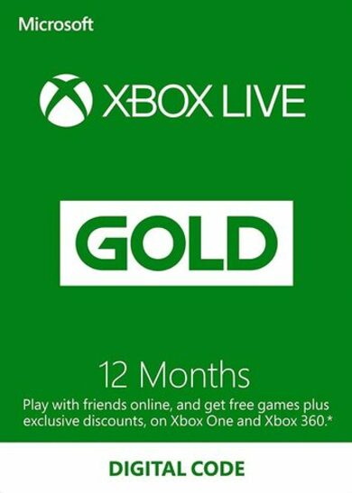 

Xbox Live Gold 12 months Xbox Live Key CZECH REPUBLIC