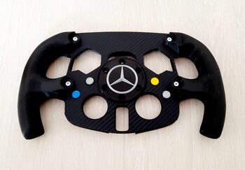 MOD Volante F1 Formula 1 para Logitech G29 y G923 con tapa central MERCEDES
