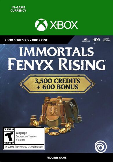 E-shop Immortals Fenyx Rising Credits Pack (4100 Credits) XBOX LIVE Key GLOBAL