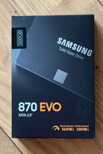 Samsung 870 Evo 500 GB SSD Storage